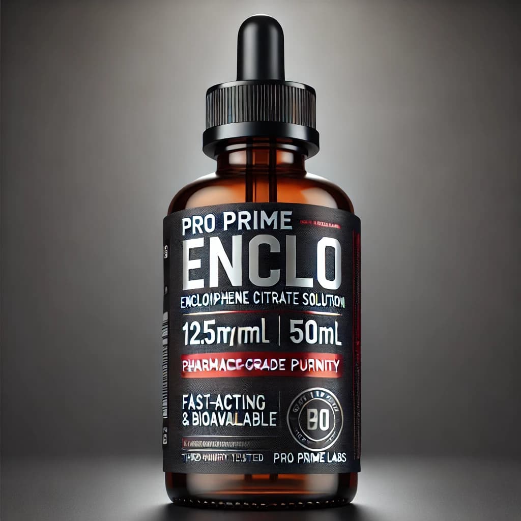  Enclomiphene Citrate – Solution, 12.5mg/mL (50mL)  -Pro Prime Labs